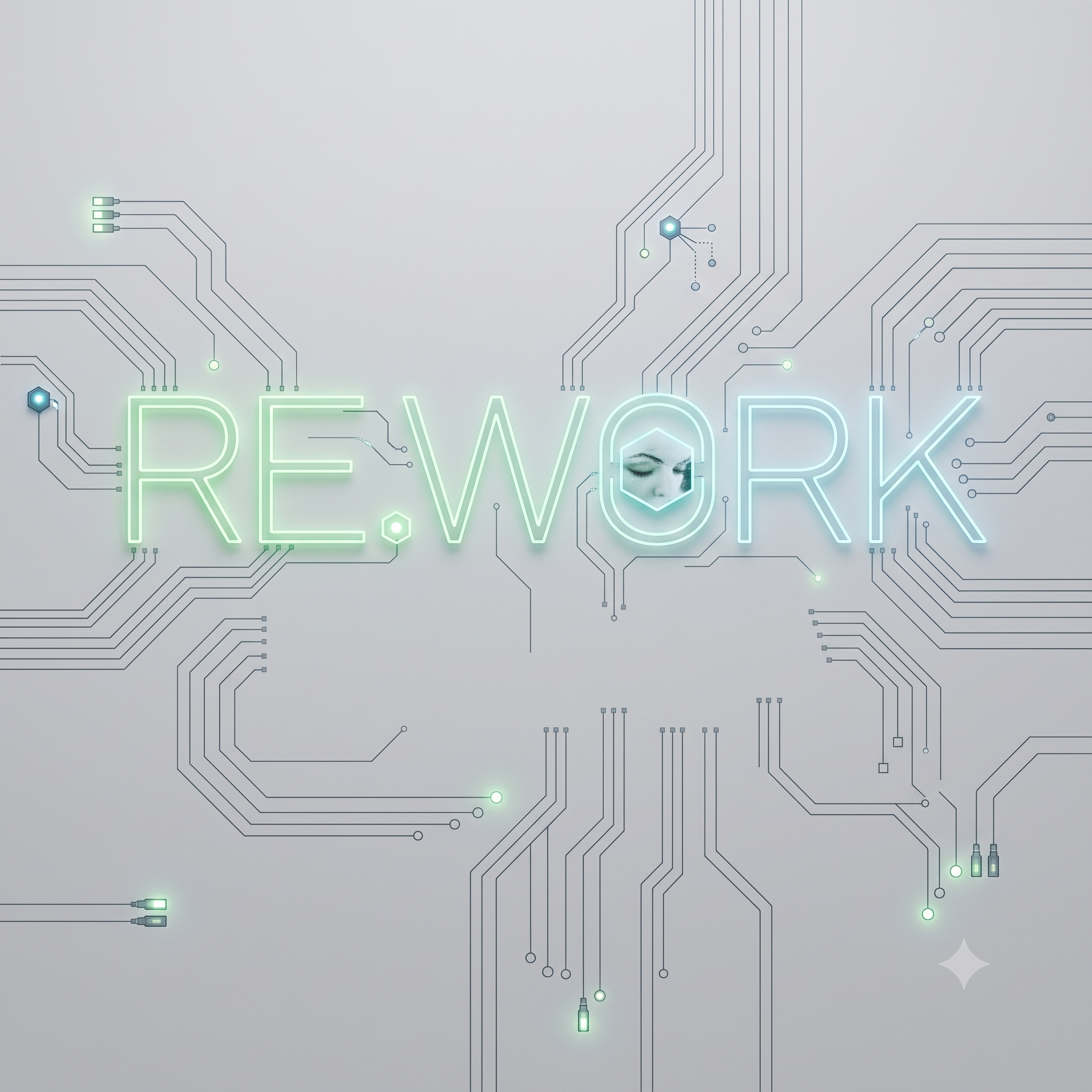RE.WORK Cover mit Leiterbahnen